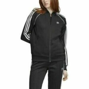 Adidas Originals‎ Superstar Track Jacket Black Whit
